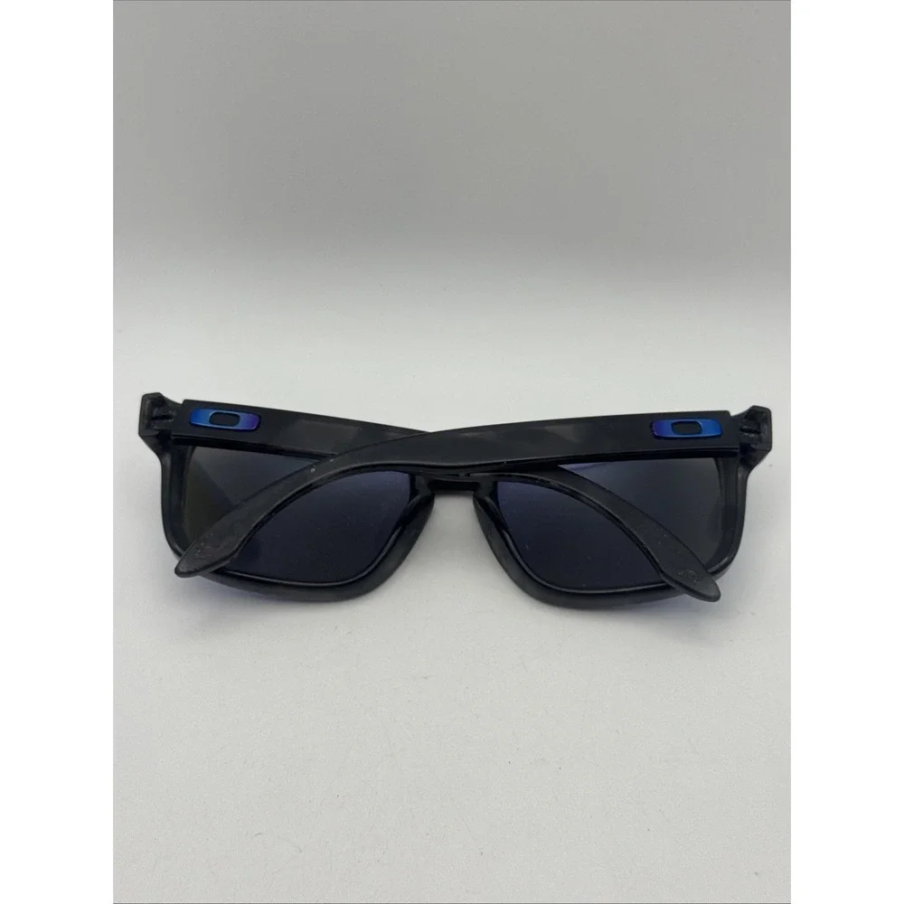 Oakley Holbrook XL OO9417-0959 Gray Frames Prizm P Blue Lenses Fair Condition